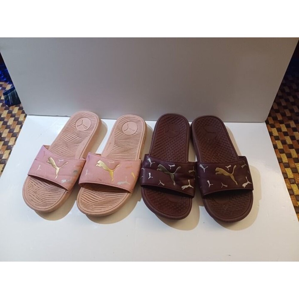 Puma Cool Cat Slide Sandals Size 7 - BUNDLE OF 2